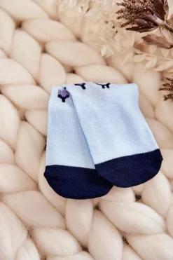 Best Just Play Dziecięce Klasyczne Skarpety Bawełniane Niebieskie