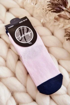 Skarpetki|Skarpetki>Just Play Dziecięce Klasyczne Skarpety Bawełniane Różowe