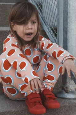 New Dziecięce Klasyczne Trampki BIG STAR JJ374046 Czerwone Dzieci Chłopięce|Dziewczęce