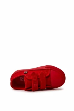 New Dziecięce Klasyczne Trampki BIG STAR JJ374046 Czerwone Dzieci Chłopięce|Dziewczęce