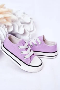 Discount Boto Dziecięce Klasyczne Trampki Fioletowe Filemon