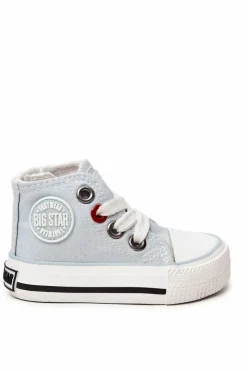 Discount Dziecięce Klasyczne Trampki BIG STAR HH374192 Niebieskie Dzieci Chłopięce|Dziewczęce