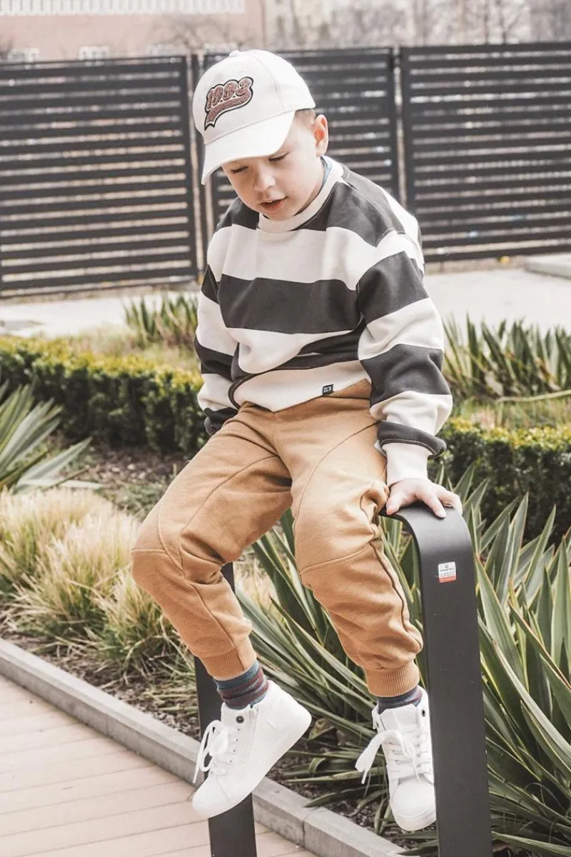 Chłopięce|Dziewczęce>Big Star Shoes Dziecięce Klasyczne Wysokie Trampki Big Star LL374002 Białe Biały