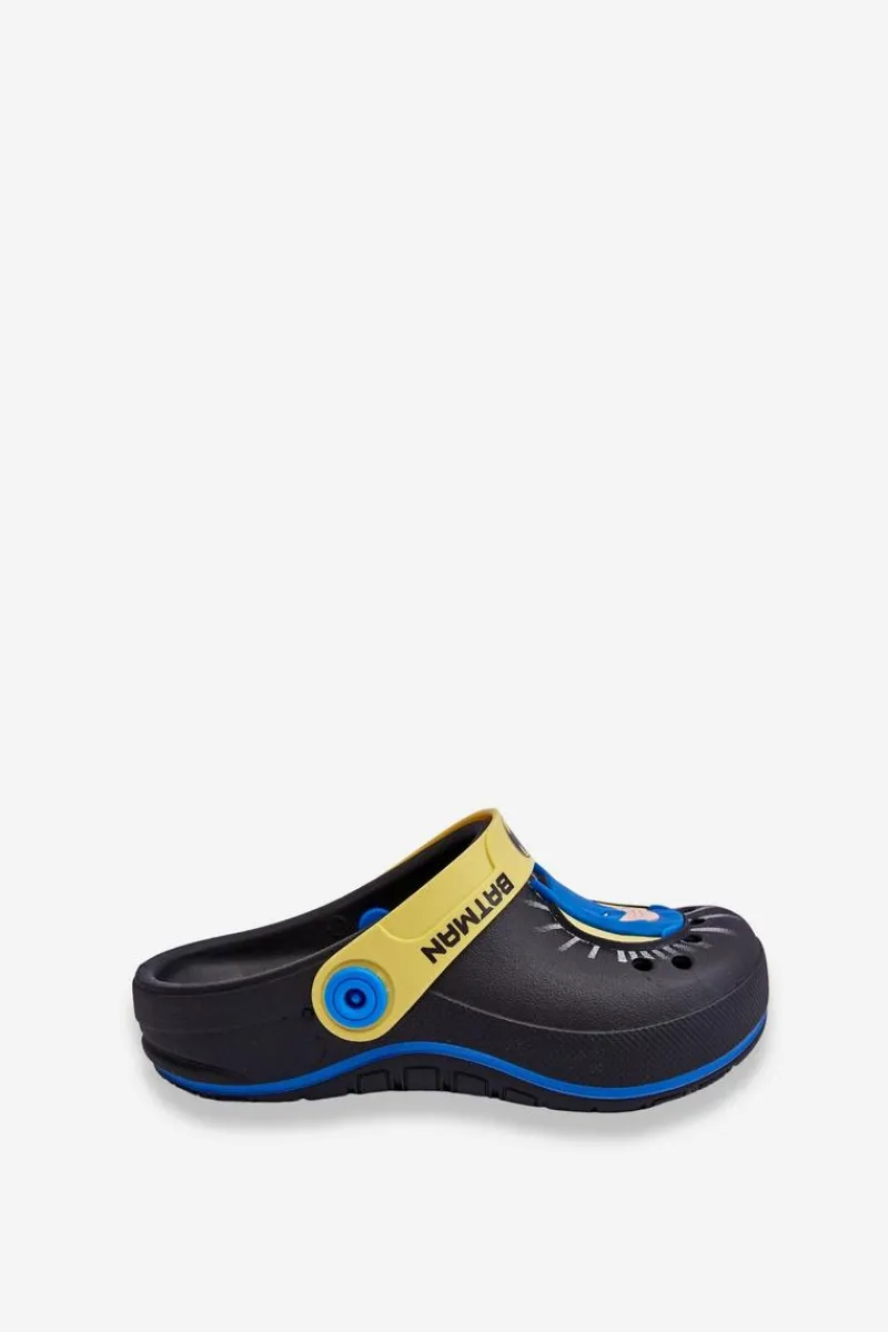 Chłopięce>ZAXY Dziecięce Kroksy Batman Grendene Kids JJ385005 Czarne Czarny