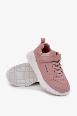 Outlet Dziecięce Lekkie Buty Sportowe Na Platformie Różowe Mirivia Dzieci Dziewczęce|Back To School