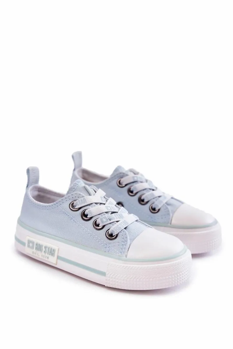 Sale Dziecięce Materiałowe Trampki BIG STAR KK374073 e Dzieci Chłopięce|Dziewczęce