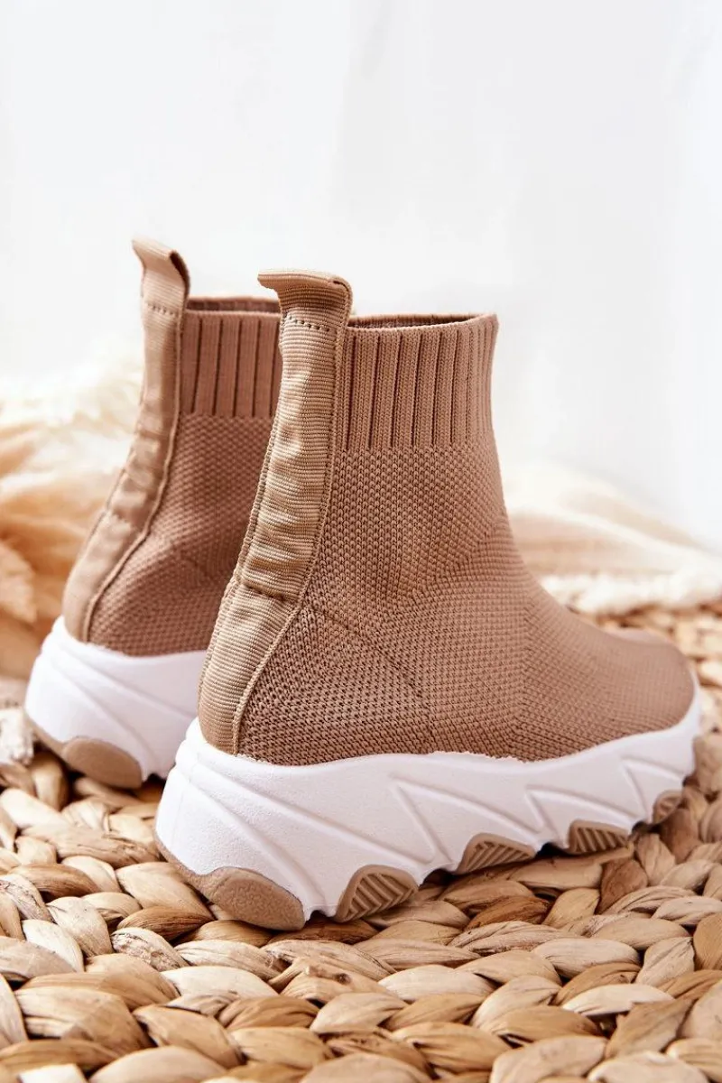 Dziewczęce>Boto Dziecięce Młodzieżowe Obuwie Sportowe Beżowe Callobe