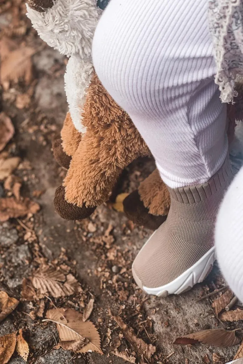 Dziewczęce>Boto Dziecięce Młodzieżowe Obuwie Sportowe Beżowe Callobe