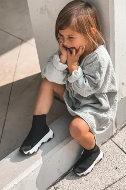 Sale Boto Dziecięce Młodzieżowe Obuwie Sportowe Czarne Callobe