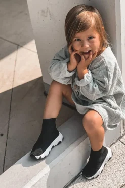 Sale Boto Dziecięce Młodzieżowe Obuwie Sportowe Czarne Callobe