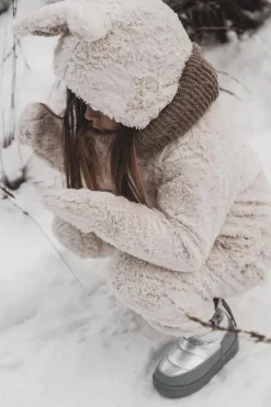 Sale Big Star Shoes Dziecięce Śniegowce Big Star KK374218 Szaro-Srebrne Srebrny