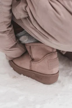 Discount Dziecięce Śniegowce Ocieplane Na Suwak Różowe Big Star MM374101 Dzieci Dziewczęce