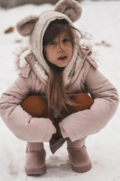 Discount Dziecięce Śniegowce Ocieplane Na Suwak Różowe Big Star MM374101 Dzieci Dziewczęce