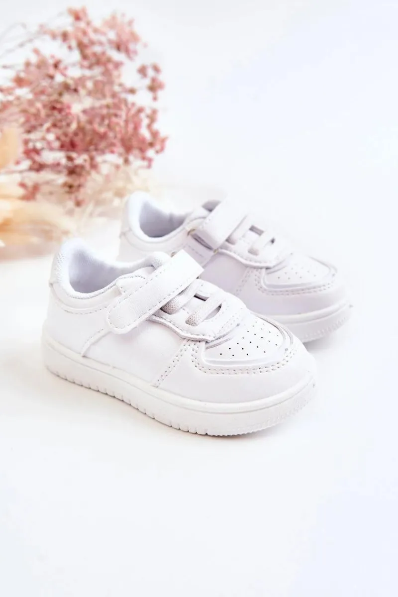 Chłopięce|Back To School>Boto Dziecięce Niskie Buty Sportowe Białe Frillo