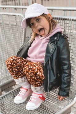 Sale Big Star Shoes Dziecięce Niskie Trampki BIG STAR JJ374078 Różowe Różowy