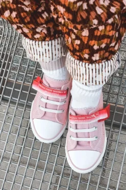 Sale Big Star Shoes Dziecięce Niskie Trampki BIG STAR JJ374078 Różowe Różowy