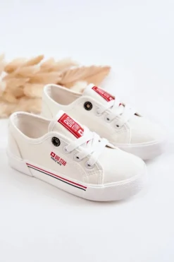 Best Dziecięce Niskie Trampki Big Star JJ374170 Białe Dzieci Chłopięce|Dziewczęce