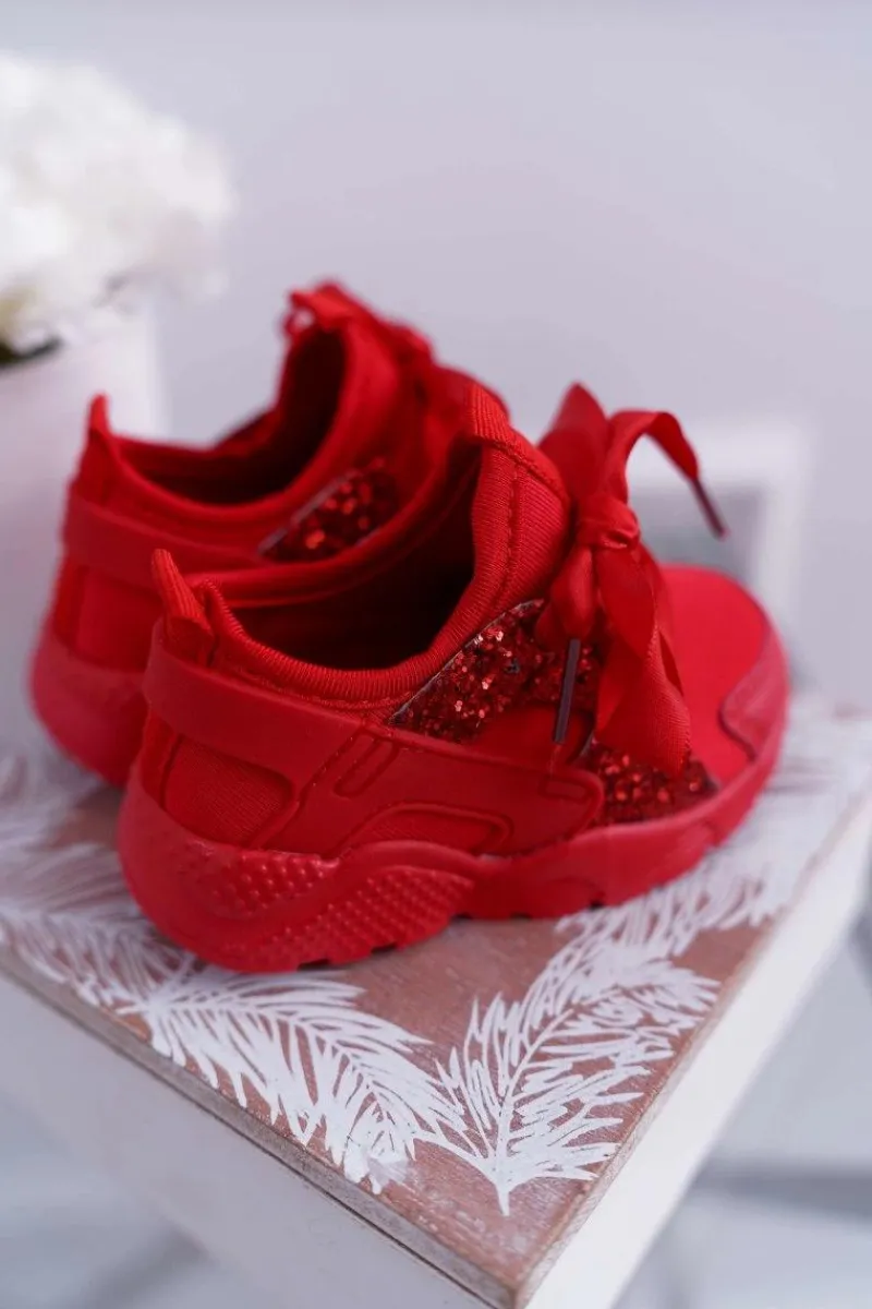 Dziewczęce>Boto Dziecięce Obuwie Sportowe Czerwone Bajka