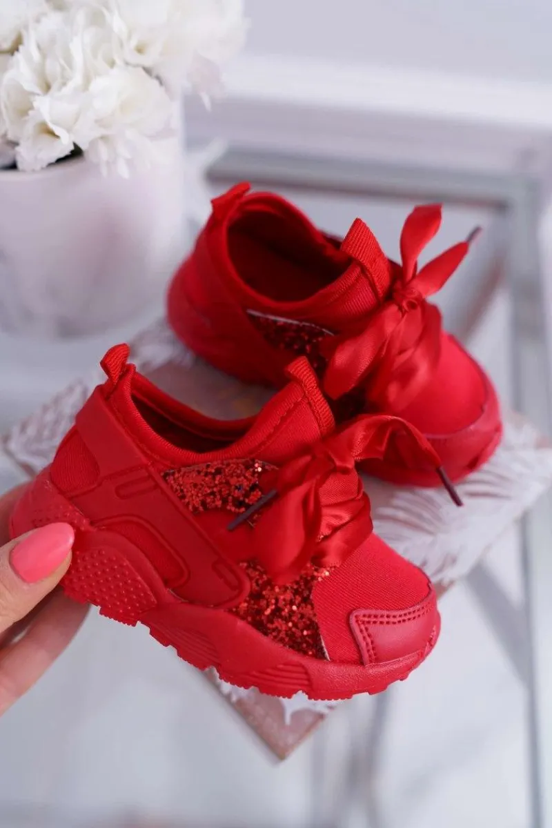 Dziewczęce>Boto Dziecięce Obuwie Sportowe Czerwone Bajka