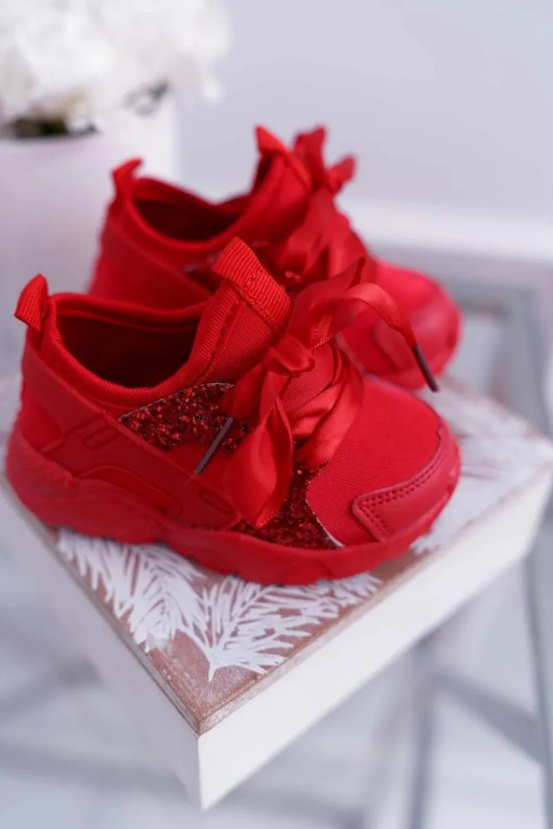 Dziewczęce>Boto Dziecięce Obuwie Sportowe Czerwone Bajka