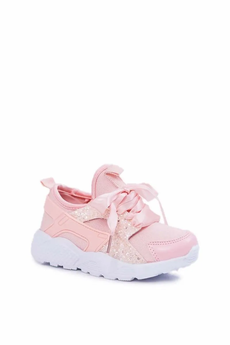 Clearance Dziecięce Obuwie Sportowe Różowe Bajka Dzieci Dziewczęce