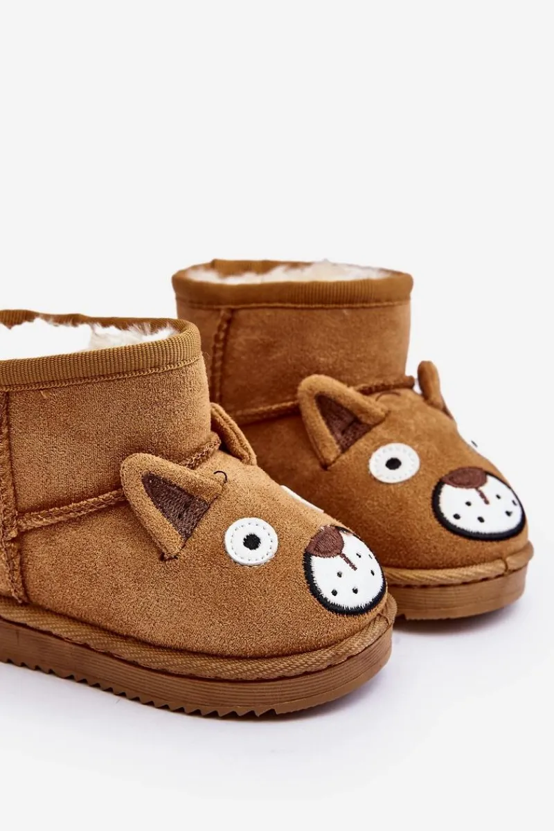 Discount Dziecięce Ocieplane Botki Śniegowce Camel Vavena Dzieci Chłopięce|Dziewczęce