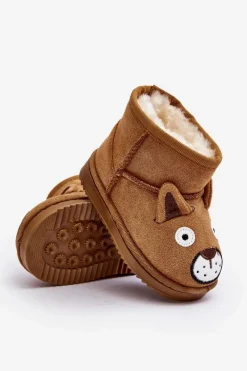 Discount Dziecięce Ocieplane Botki Śniegowce Camel Vavena Dzieci Chłopięce|Dziewczęce