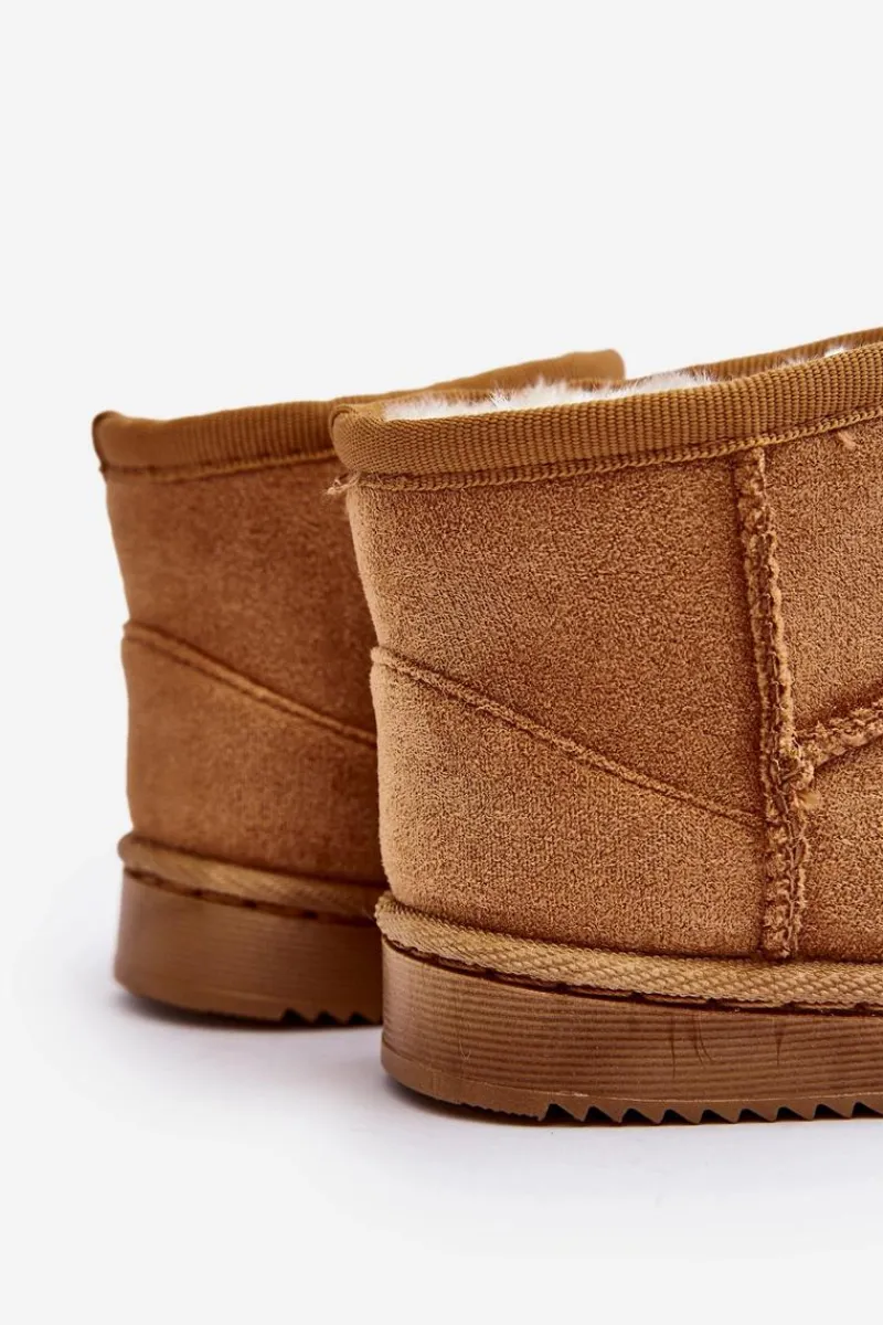 Discount Dziecięce Ocieplane Botki Śniegowce Camel Vavena Dzieci Chłopięce|Dziewczęce