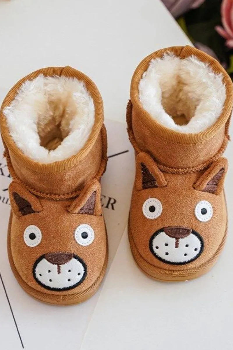 Discount Dziecięce Ocieplane Botki Śniegowce Camel Vavena Dzieci Chłopięce|Dziewczęce