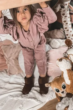 Hot Dziecięce Ocieplane Botki Śniegowce Brązowe Gooby Dzieci Dziewczęce|Chłopięce