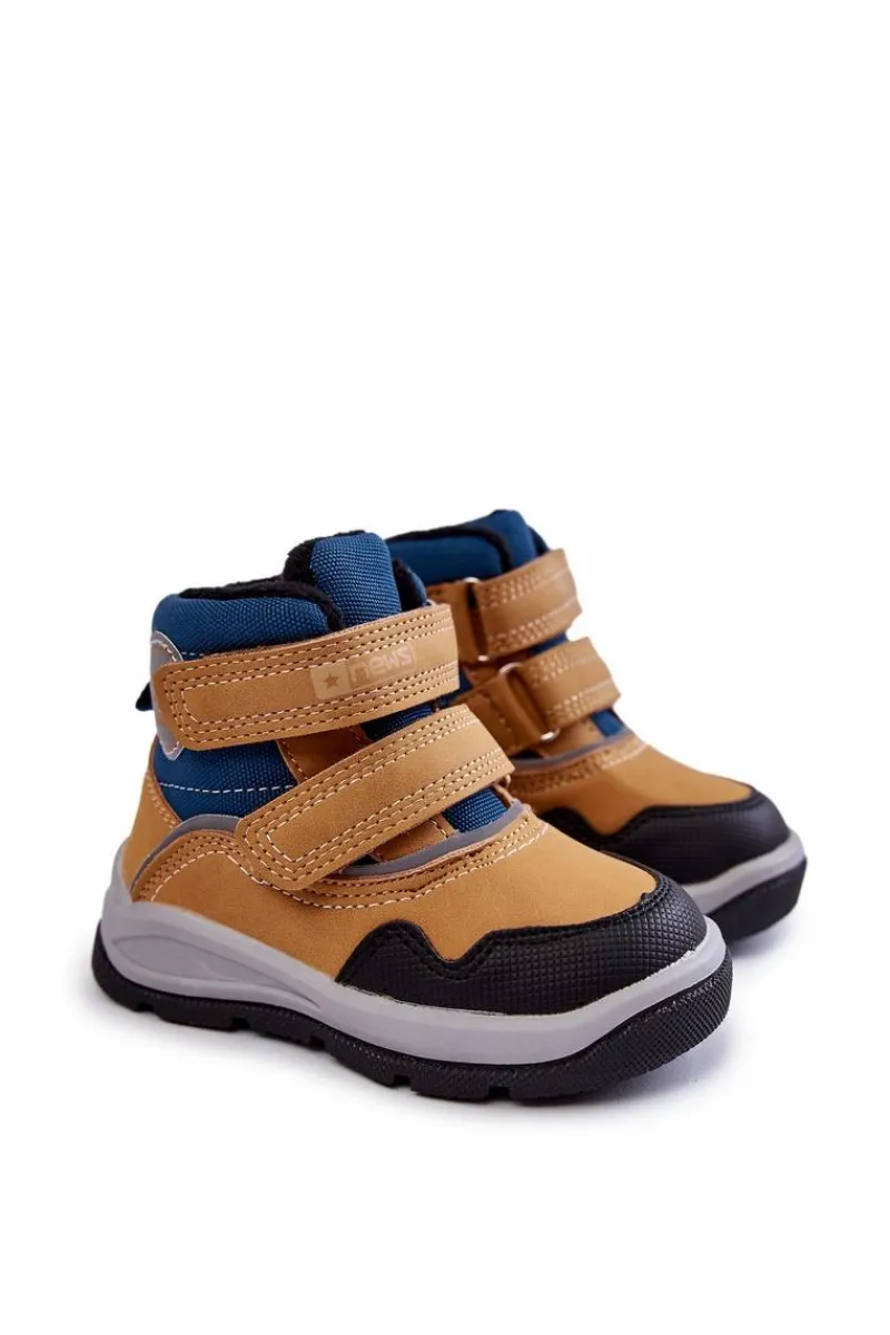 Chłopięce|Dziewczęce>Evento Dziecięce Ocieplane Botki Na Rzepy Camel Tweety