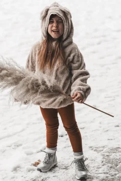 Dziewczęce></noscript>Big Star Shoes Dziecięce Ocieplane Botki Na Suwak Big Star KK374178 Srebrne Srebrny