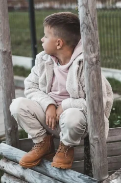 Sale Boto Dziecięce Ocieplane Botki Trapery Camel Cheddy