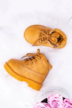 Chłopięce|Dziewczęce></noscript>Boto Dziecięce Ocieplane Trapery Botki Camel Dexter