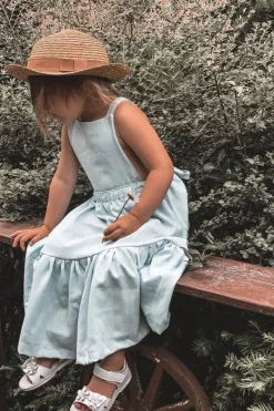 Best Dziecięce Ortopedyczne Sandały Na Rzepy Białe Maysa Dzieci Dziewczęce