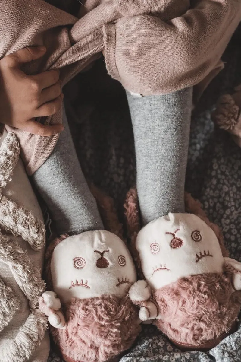 Chłopięce|Dziewczęce>Boto Dziecięce Papcie Baranek Różowe Hollie