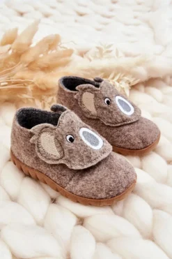 Chłopięce|Dziewczęce>BEFADO Dziecięce Papcie Koala 620P002 Beżowe