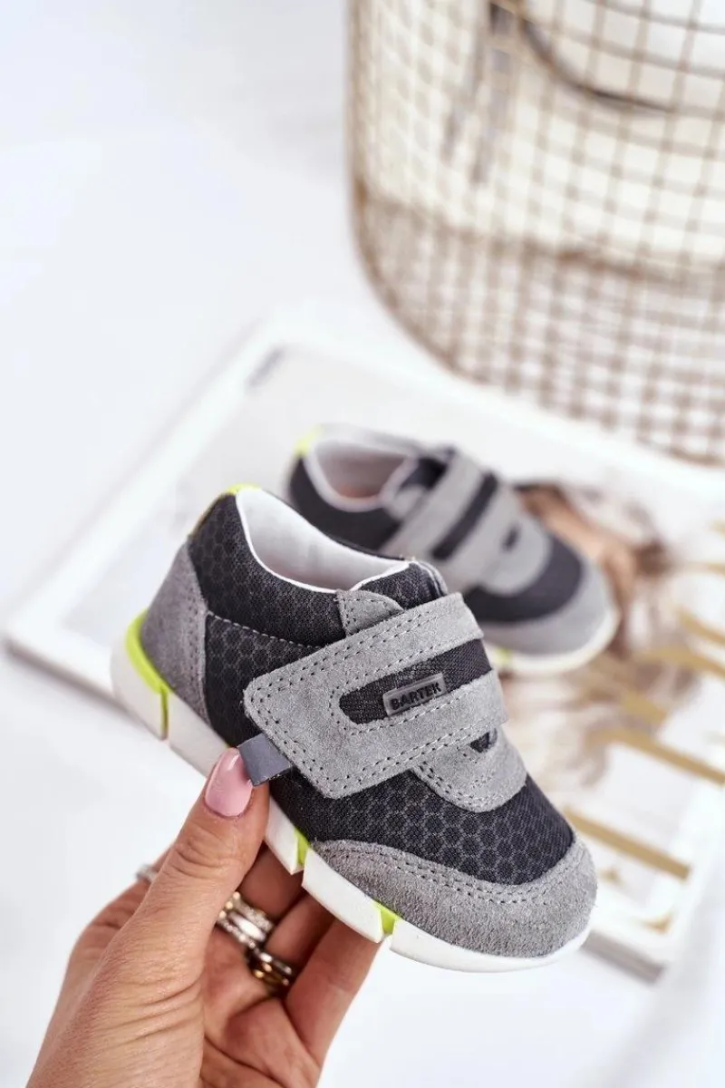 Chłopięce>Bartek S.A. Dziecięce Półbuty Dla Chłopców Szare BARTEK T-71949/SA1