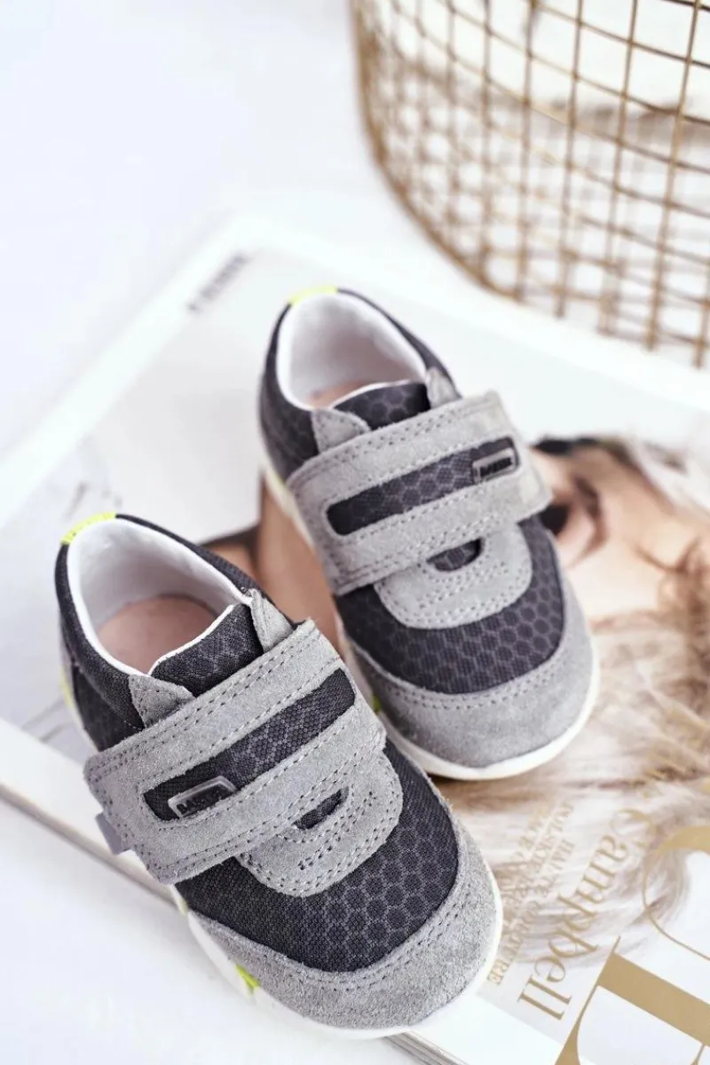 Chłopięce>Bartek S.A. Dziecięce Półbuty Dla Chłopców Szare BARTEK T-71949/SA1