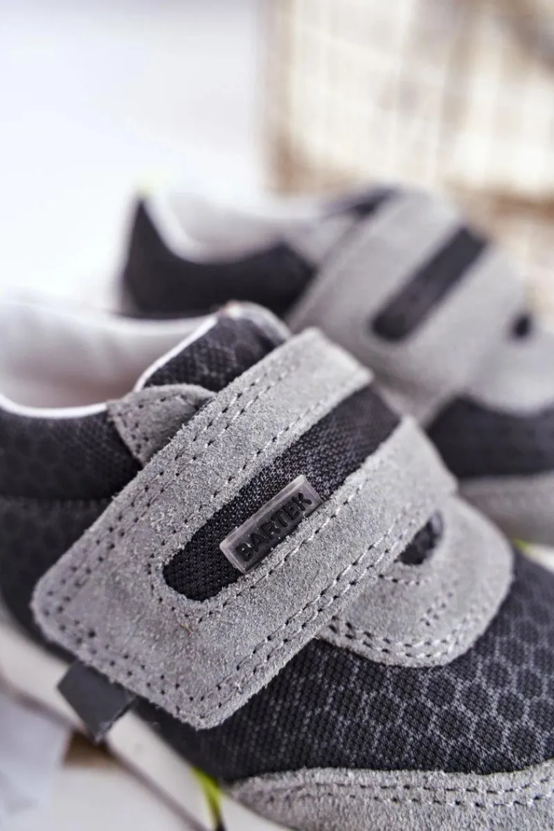 Chłopięce>Bartek S.A. Dziecięce Półbuty Dla Chłopców Szare BARTEK T-71949/SA1