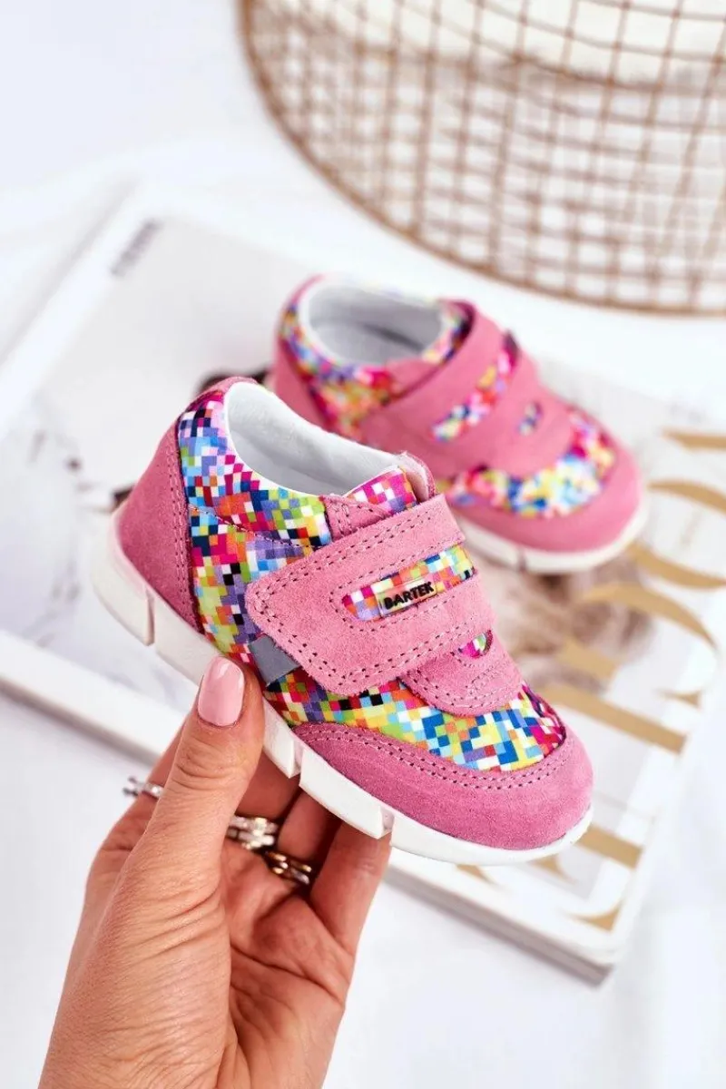 Discount Dziecięce Półbuty Dla Dziewcząt Różowe BARTEK T-71949/S19 Dzieci Dziewczęce