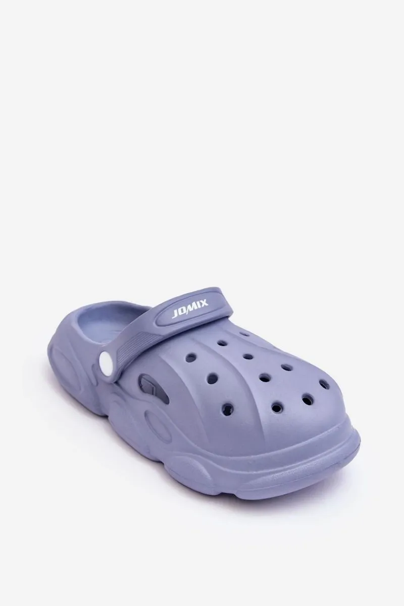 Chłopięce|Dziewczęce>Boto Dziecięce Piankowe Klapki Kroksy e Cloudy Niebieski