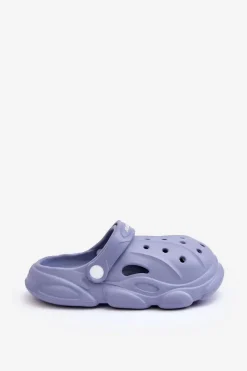 Chłopięce|Dziewczęce>Boto Dziecięce Piankowe Klapki Kroksy e Cloudy Niebieski