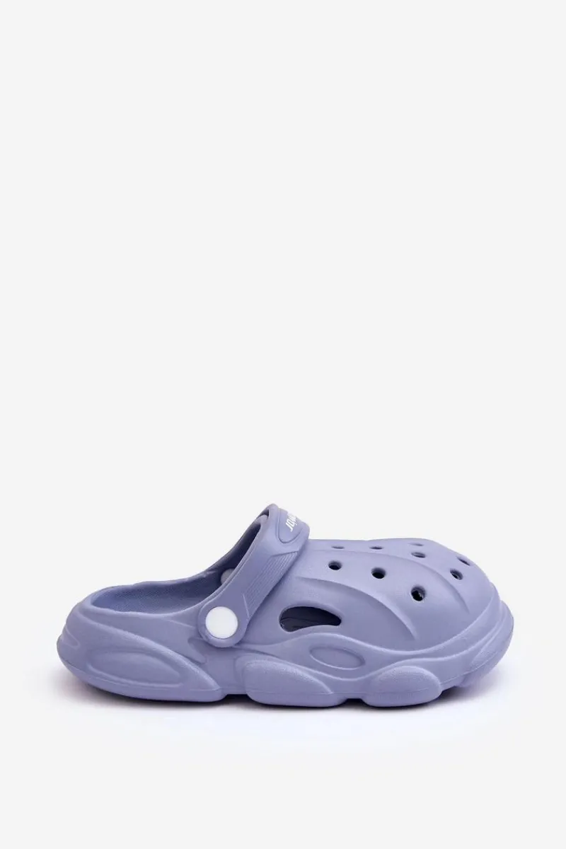 Chłopięce|Dziewczęce>Boto Dziecięce Piankowe Klapki Kroksy e Cloudy Niebieski