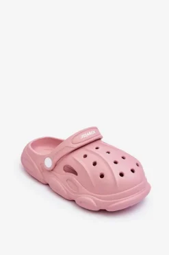 Discount Boto Dziecięce Piankowe Klapki Chodaki Różowe Cloudy Różowy