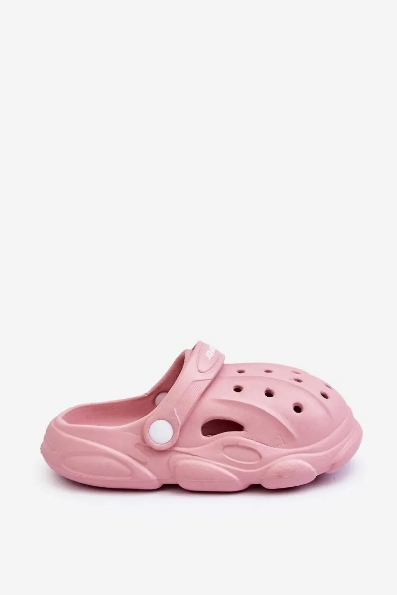 Discount Boto Dziecięce Piankowe Klapki Chodaki Różowe Cloudy Różowy