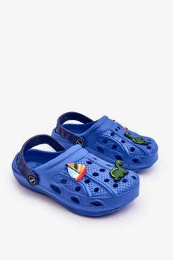 Outlet Dziecięce Piankowe Lekkie Kroksy Klapki e Sweets Dzieci Chłopięce