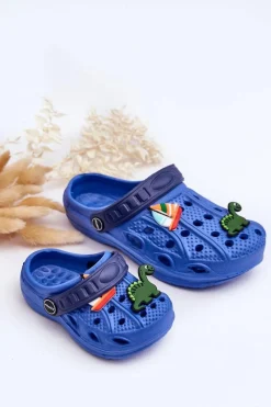 Outlet Dziecięce Piankowe Lekkie Kroksy Klapki e Sweets Dzieci Chłopięce