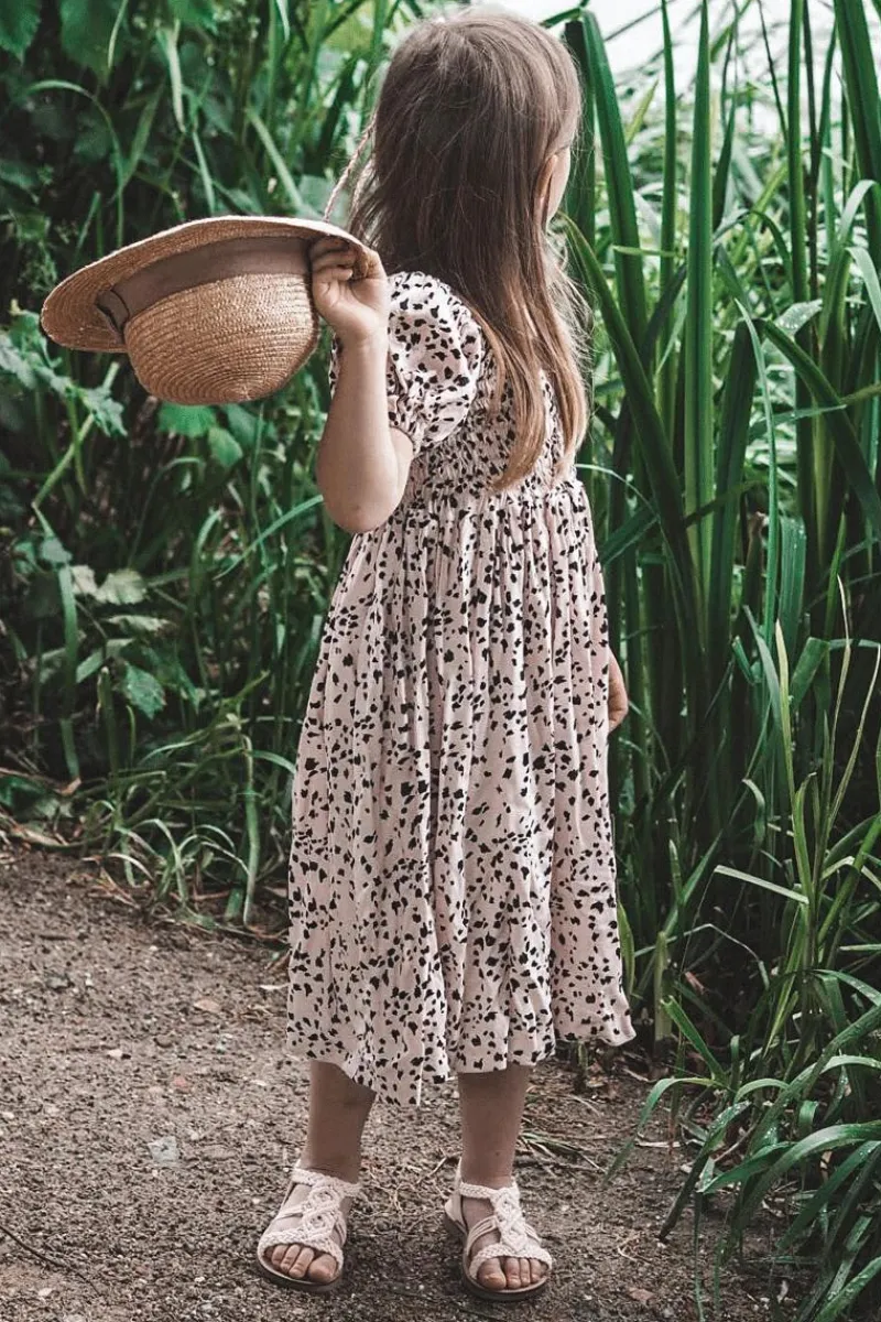 Dziewczęce>Boto Dziecięce Plecione Wsuwane Sandały Różowe Tracy Różowy