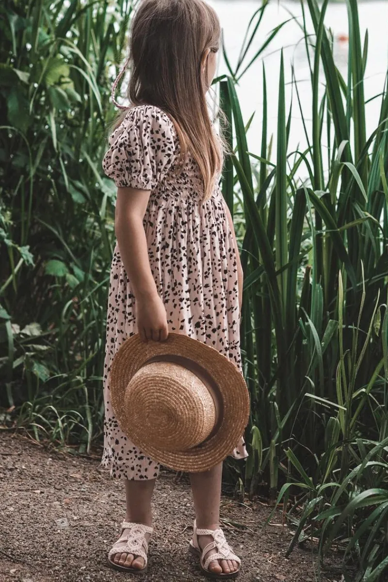 Dziewczęce>Boto Dziecięce Plecione Wsuwane Sandały Różowe Tracy Różowy